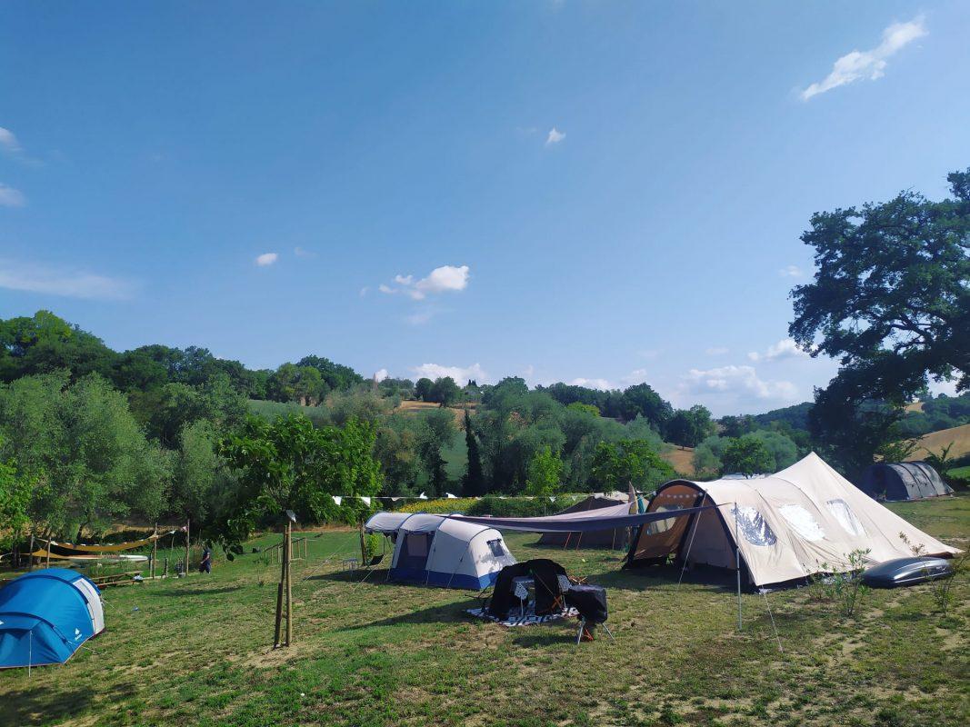 Agriturismo met kampeerplekken