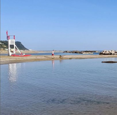 Binnen een half uur in de Adriatische Zee