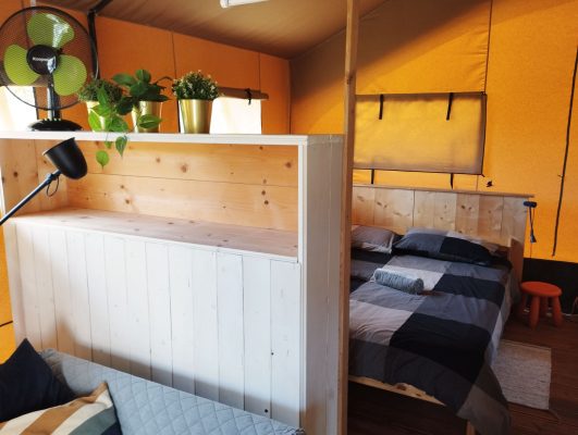 Safaritent in Le Marche