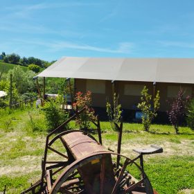 Safaritent in Le Marche