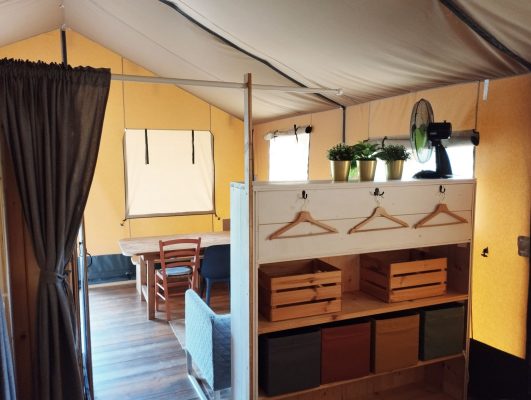 Safaritent in Le Marche