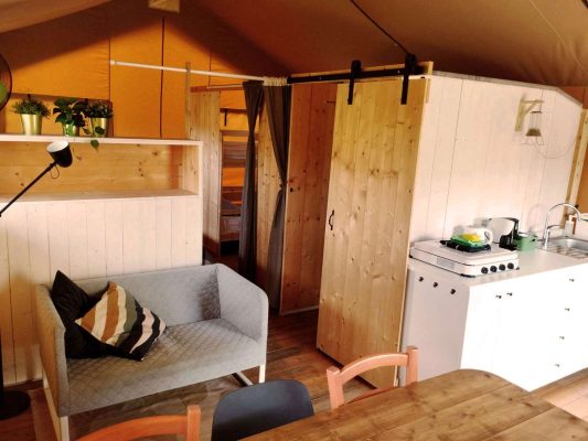 Safaritent in Le Marche