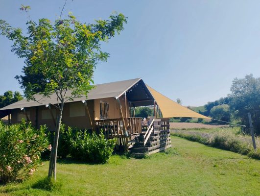 Safaritent in Le Marche