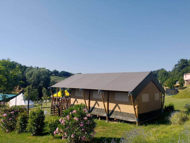Safaritent in Le Marche