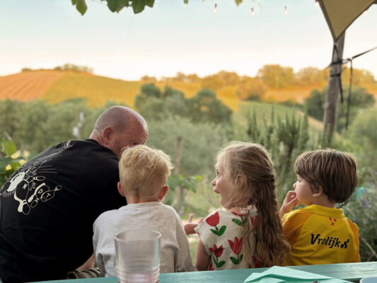 Camping Suasa Familie Uitzicht