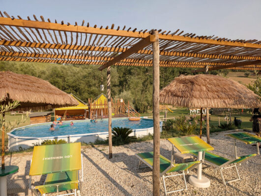 Camping Suasa Terras Zwembad