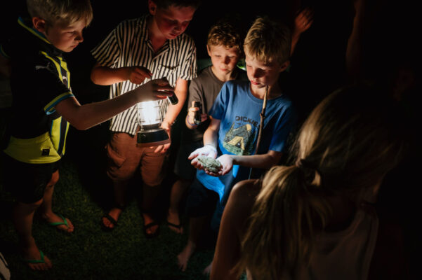 camping suasa kinderen avond