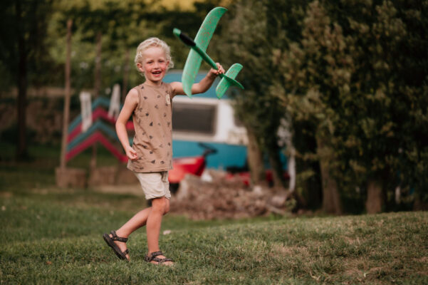camping suasa vliegtuig
