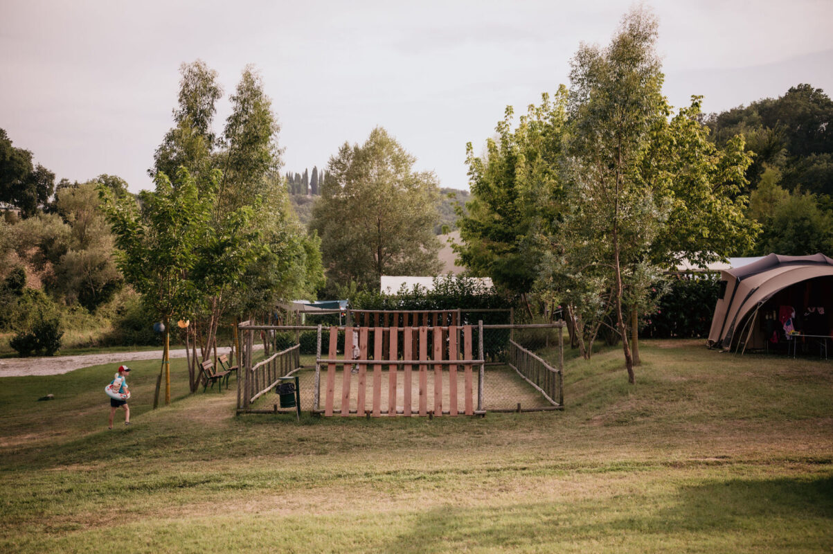 camping suasa voetbalveld ruimte